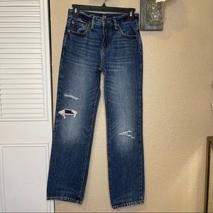GAP Boys Medium Wash Distressed Original Jeans Size 14